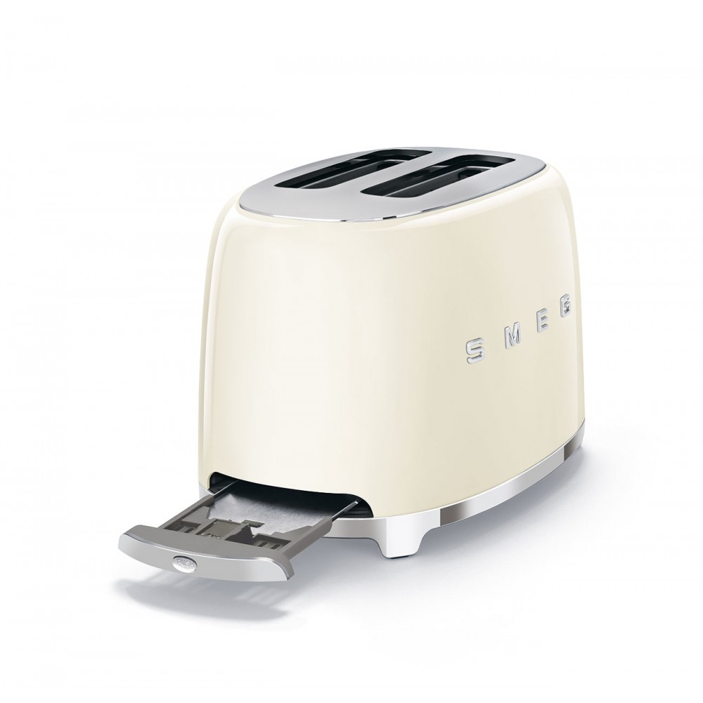 SMEG TOASTER 2X2 50´STYLE CREAM TSF01CREU