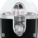 SMEG CITRUSPERS JAREN 50 GLOSS BLACK CJF11BLEU