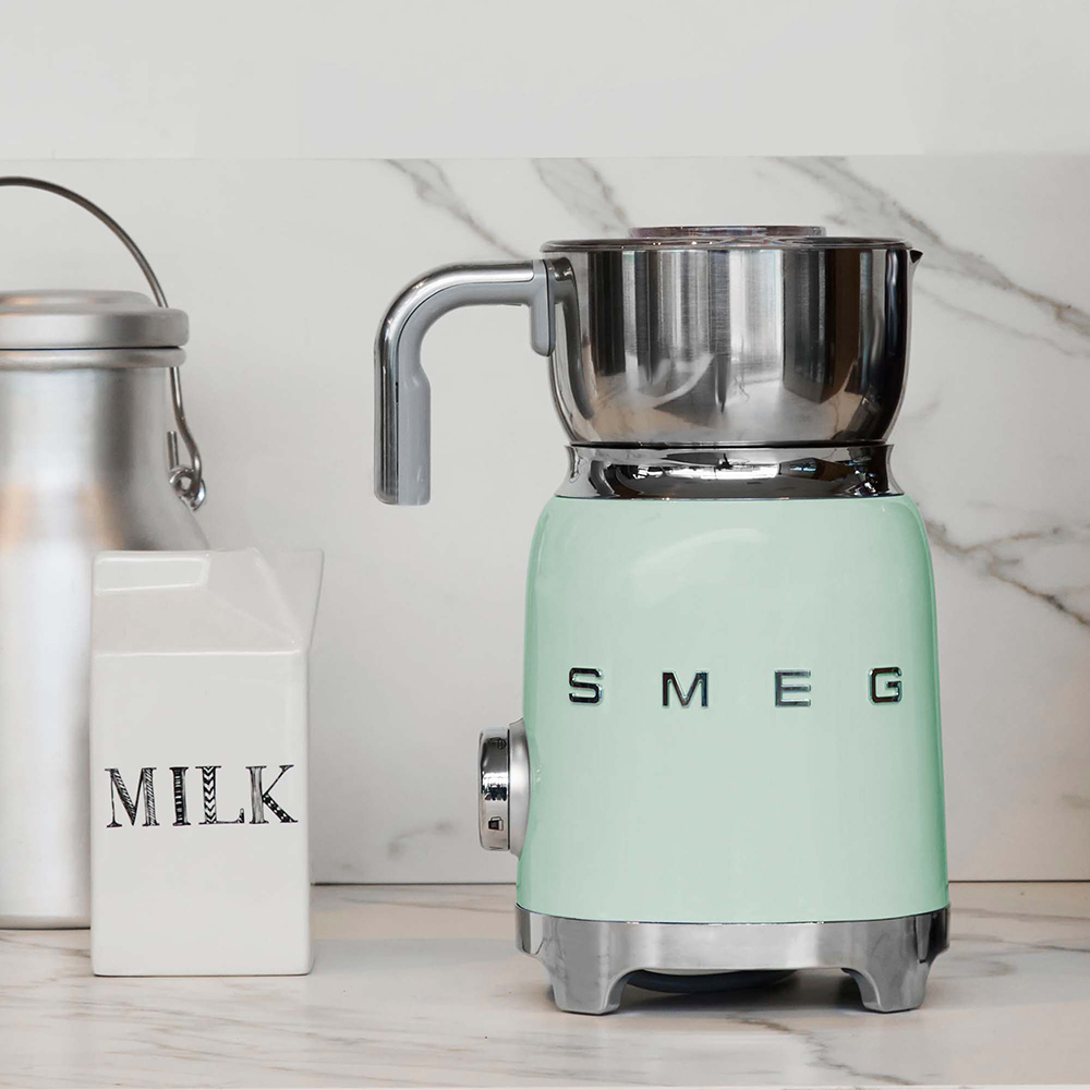 SMEG MILK FROTHER 50´STYLE GREEN MFF11PGEU