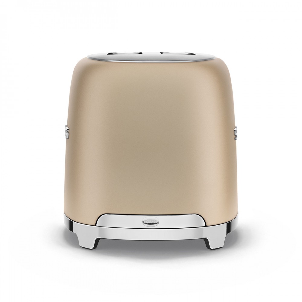 SMEG TOASTER 2X2 50´STYLE CHAMPAGNE TSF01CHMEU