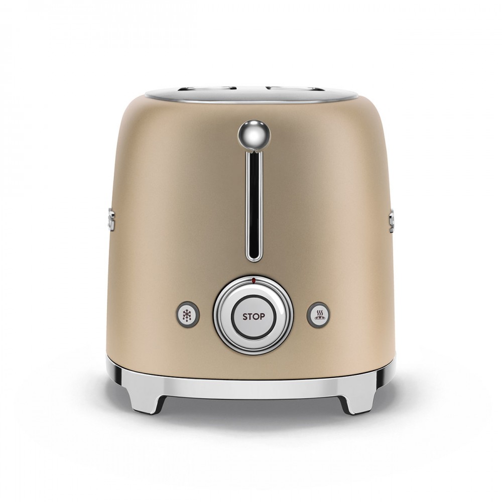 SMEG TOASTER 2X2 50´STYLE CHAMPAGNE TSF01CHMEU