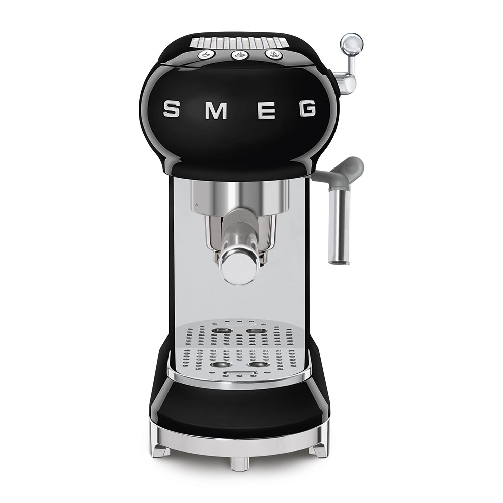 SMEG COFFEE MAKER 50'STYLE BLACK ECF01BLEU