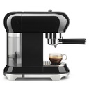 SMEG COFFEE MAKER 50'STYLE BLACK ECF01BLEU