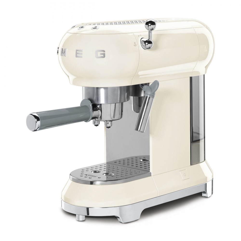 SMEG COFFEE MAKER 50´STYLE CREAM ECF01CREU