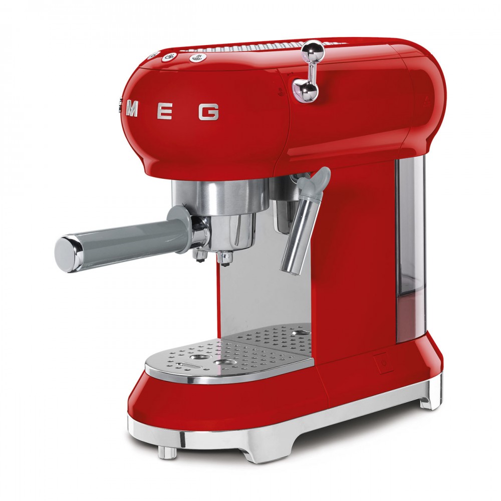 SMEG COFFEE MAKER 50´STYLE RED ECF01RDEU
