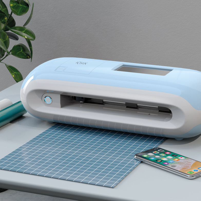 Máquina de Cortes y Personalización Ksix Mini para protectores de pantalla delanteros y traseros
