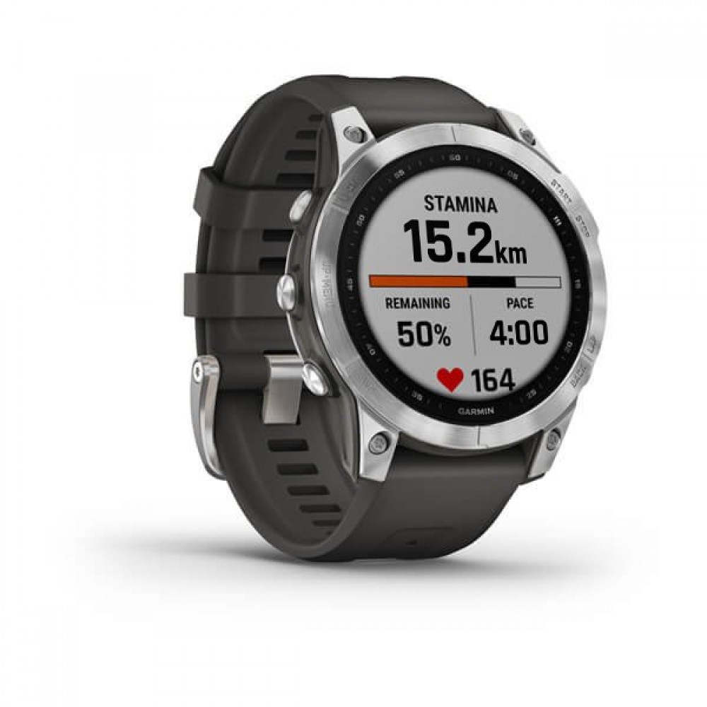 GARMIN FENIX 7 PREMIUM MULTISPORT GPS WATCH SILVER