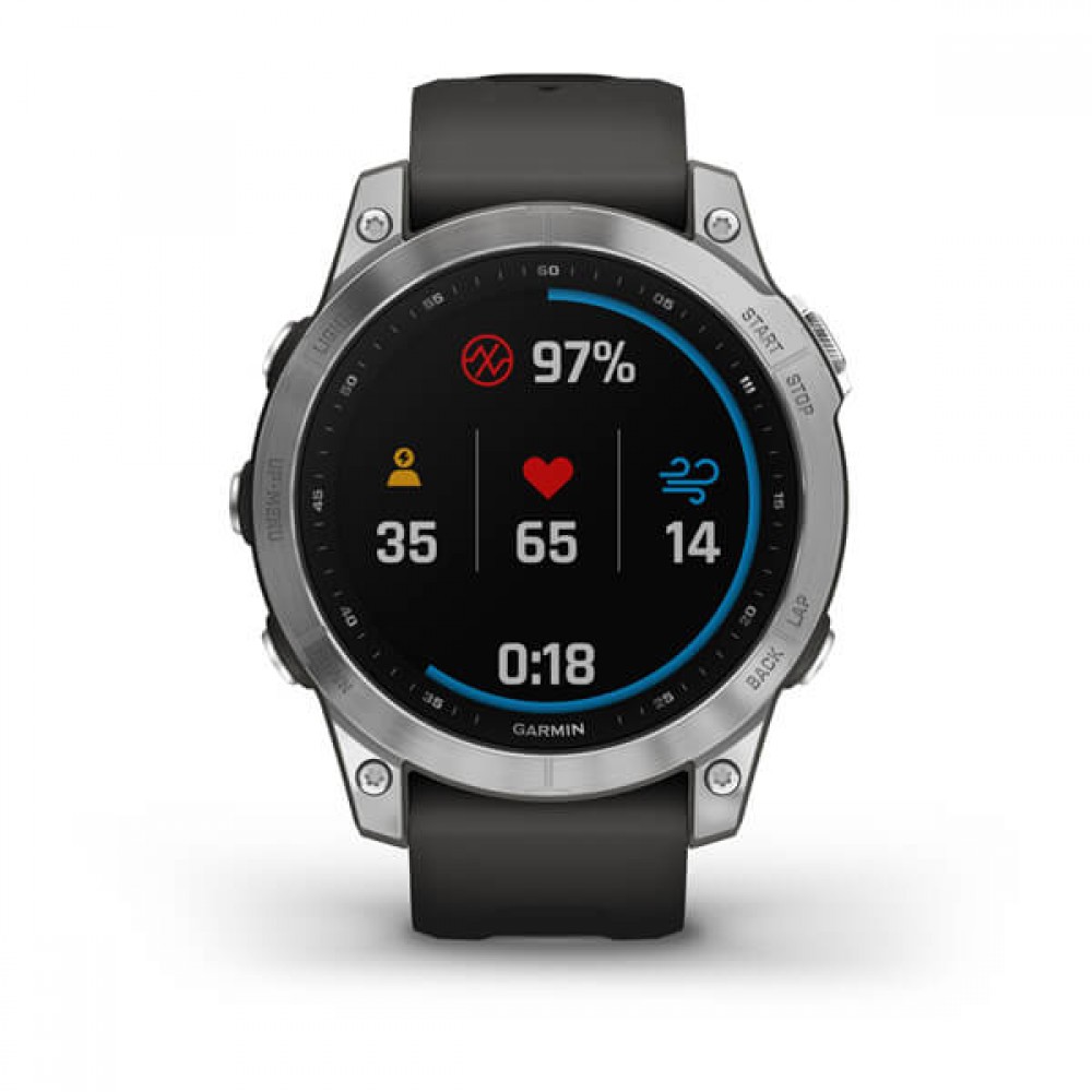 GARMIN FENIX 7 PREMIUM MULTISPORT GPS WATCH SILVER