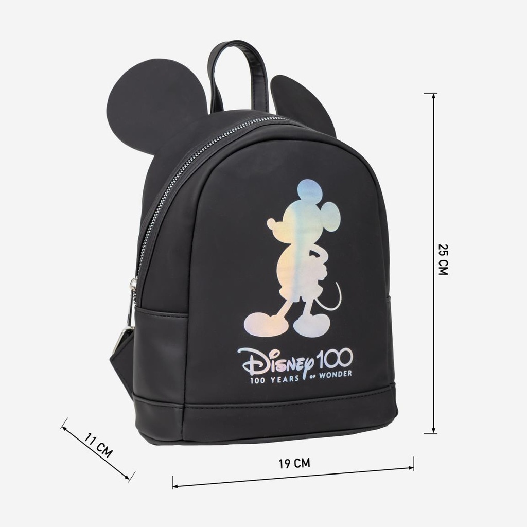 MOCHILA CASUAL MODA APLICACIONES DISNEY 100