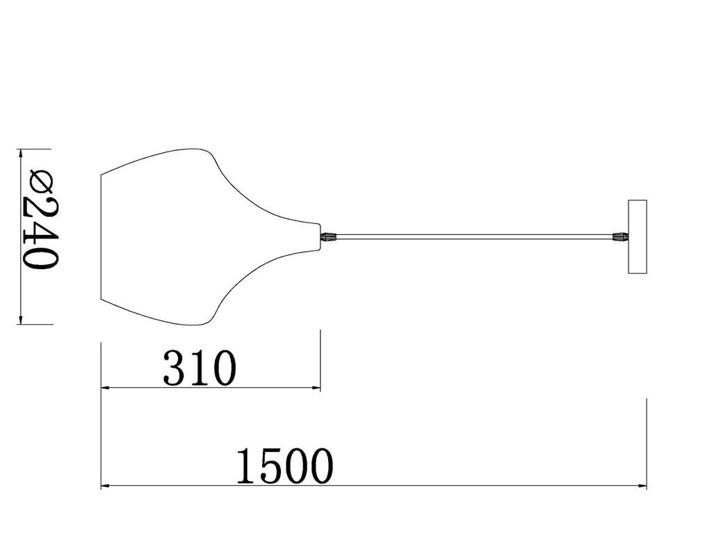LAMPARA COLGANTE BLANCA INTERIOR DORADO ALTURA 130CM DE 1 LUZ COMPATIBLE CON CUALQUIER BOMBILLA LED DE BASE E27