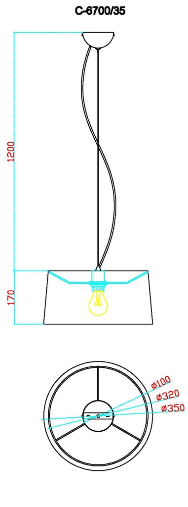 LAMPARA COLGANTE CON BASE COLOR CROMO  Y PANTALLA NACAR DE 1 LUZ BOMBILLA LED DE BASE E2, ALTURA MAX REGULABLE 120CM, DIAMETRO 35CM