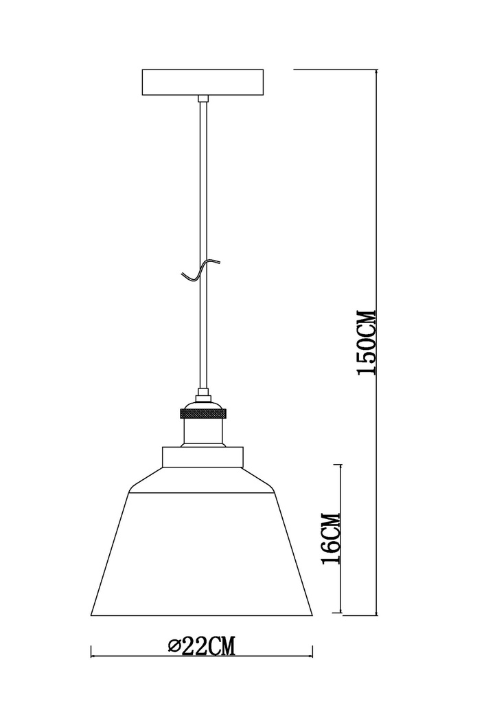 LAMPARA COLGANTE EN ALUMINIO COLOR CROMO Y CRISTAL EN TONO FUMÉ  DE 1 LUZ BOMBILLA LED DE BASE E27, ALTURA MAXIMA REGULABLE 150CM, CRISTAL 22CM DIAMETRO