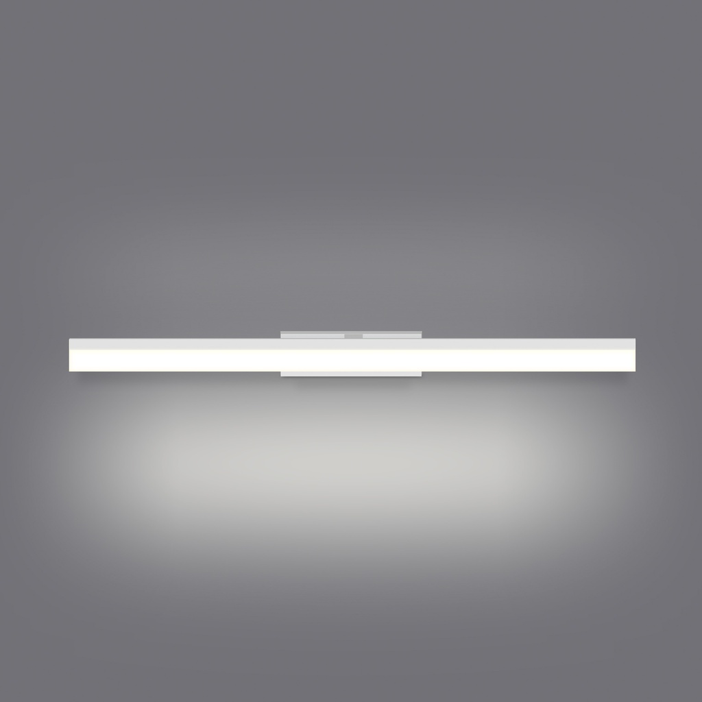 LAMPARA APLIQUE CUARTO DE BAÑO LED 16 W, ALUMINIO COLOR BLANCO CON TEMPERATURA DE LUZ CALIDA 3000K 78X13X7