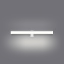 LAMPARA APLIQUE CUARTO DE BAÑO LED 16 W, ALUMINIO COLOR BLANCO CON TEMPERATURA DE LUZ CALIDA 3000K. 78X13X7