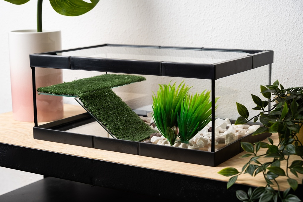 BETTASHOP.ES TORTUGUERA Cristal para Tortugas Acuario Grande Tortugas