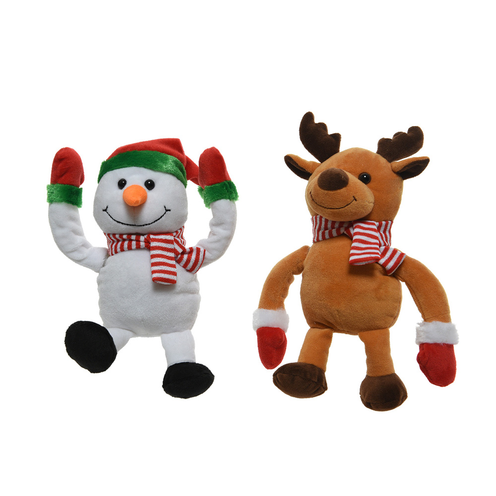 MUÑECO NAVIDEÑO VOLTERETAS 2 MODELOS SURTIDOS