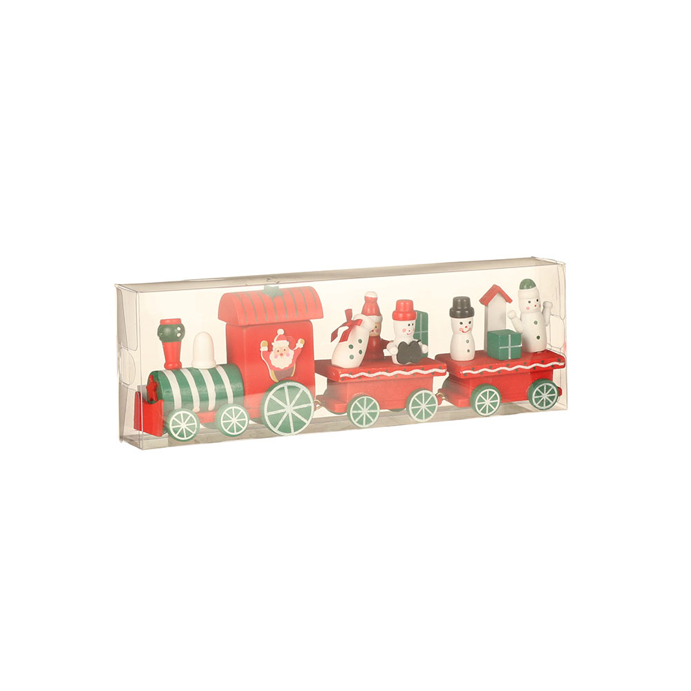 TREN DE MADERA INFANTIL 3 PIEZAS 4x24,5x8cm