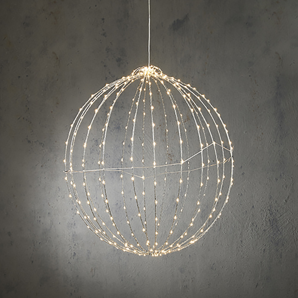 BOLA DECORATIVA CON 320 LEDS INCORPORADOS IP44 Ø50cm