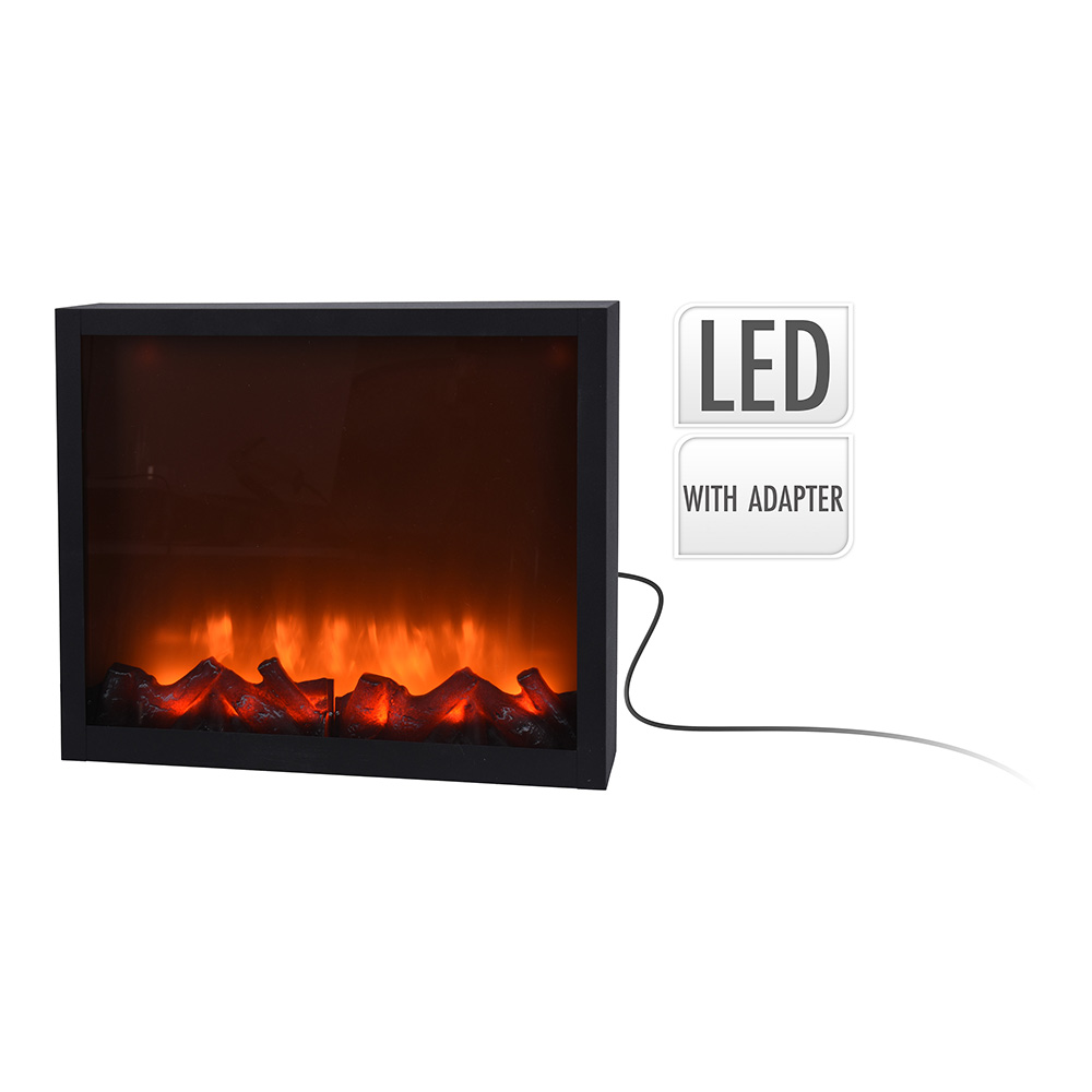 CHIMENEA LED 41x10x25cm