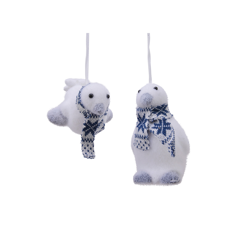ULT. UNIDADES ACCESORIO COLGANTE ÁRBOL PINGÜINO MODELOS SURTIDOS 7x6,5x12cm