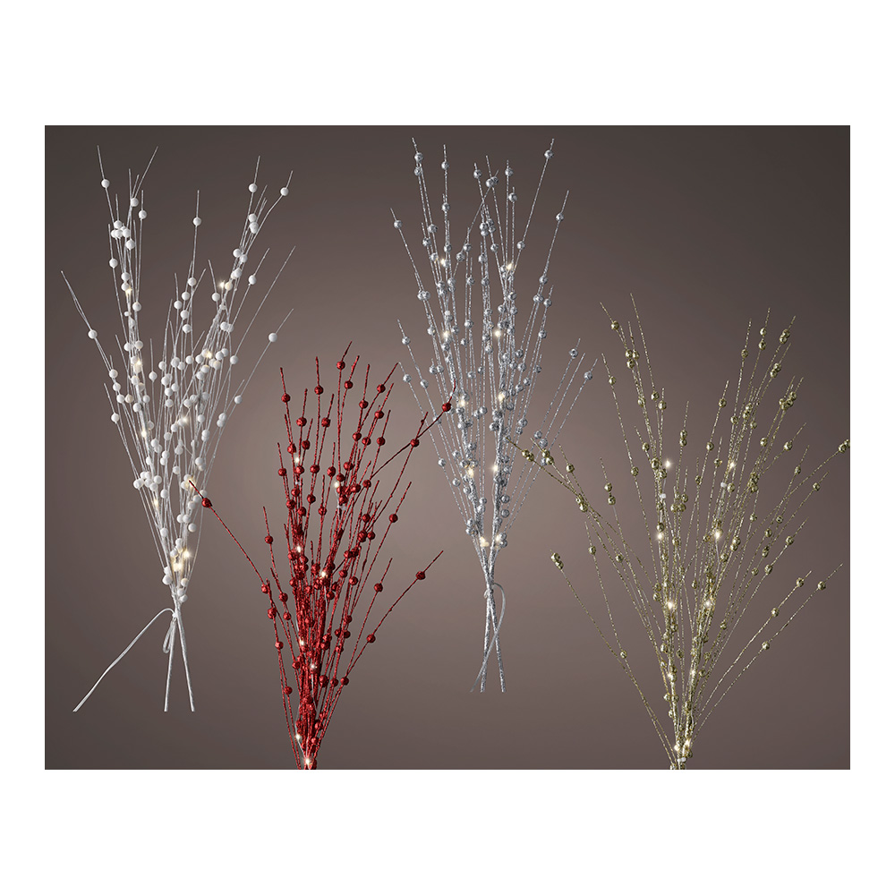 RAMAS DECORATIVAS 4 MODELOS SURTIDOS 76cm 10 LEDS