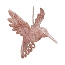 COLGANTE PÁJARO BRILLANTE ROSA