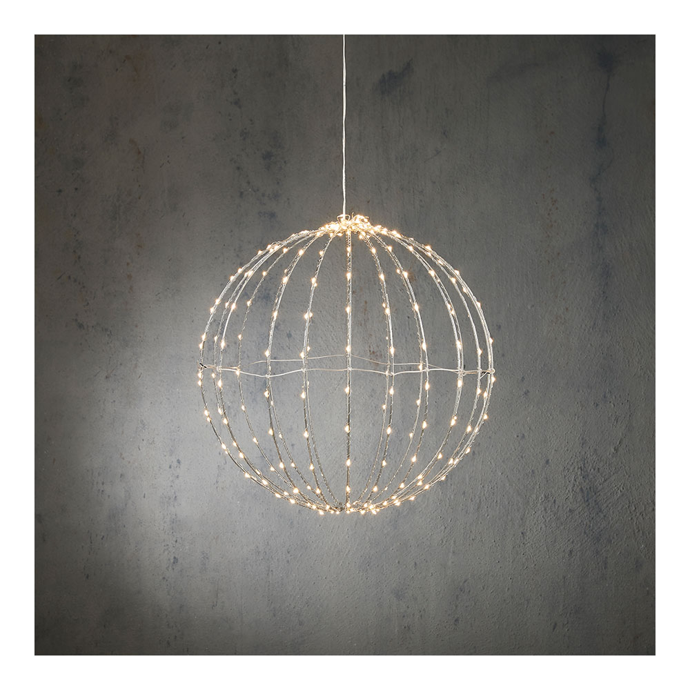 GUIRNALDA DECORATIVA BOLA Ø40cm 260 LEDS IP44