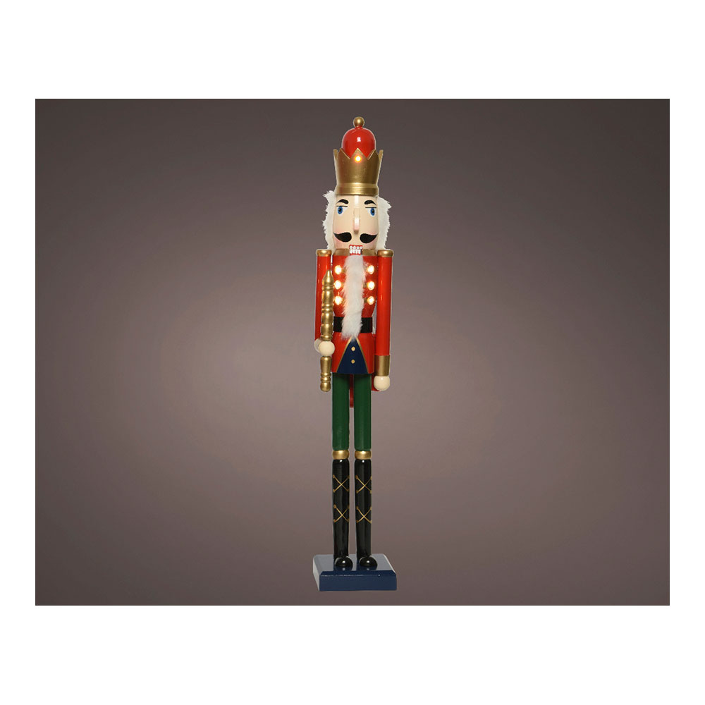 ULT. UNIDADES CASCANUECES DE MADERA CON LEDS 11X8,8X50CM 7 LEDS