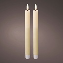VELAS DE MESA LED Ø2x24cm 1L
