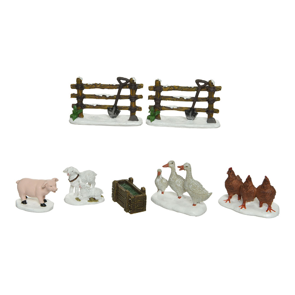 ULT. UNIDADES FIGURITAS ANIMALES DE GRANJA MODELOS SURTIDOS