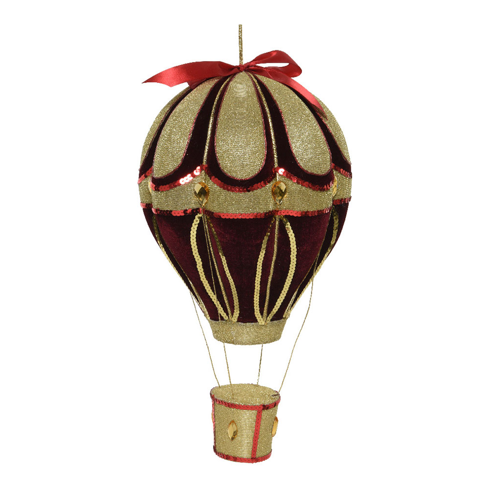 ULT. UNIDADES GLOBO POLIÉSTER TERCIOPELO BRILLO Ø23x40cm