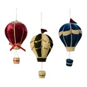 ULT. UNIDADES GLOBO POLIESTER TERCIOPELO 3 COLORES SURTIDOS