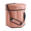 NEVERA ISOTERMICA CON ASIENTO. 20L. COLORES SURTIDOS