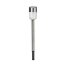 LÁMPARA SOLAR CON PICA PARA CLAVAR. MEDIDAS: 4,5 X 36CM GRUNDIG
