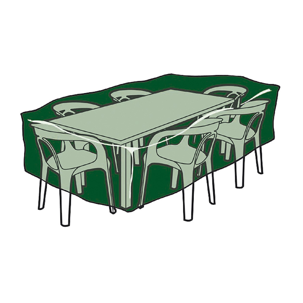 FUNDA DE PROTECCIÓN. CUBRE MESA Y SILLAS 130x79x71cm 100gr/m²