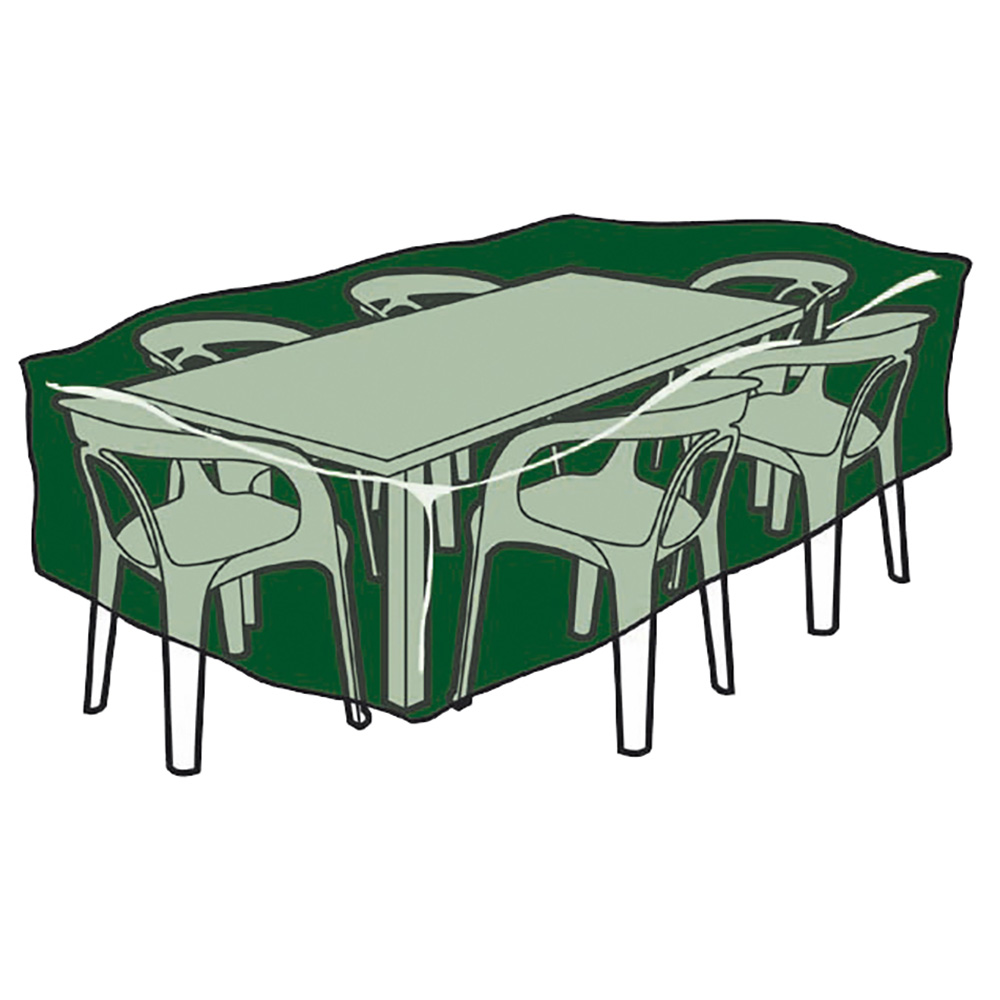 FUNDA DE PROTECCIÓN. CUBRE MESA Y SILLAS 205x325x90cm 240gr/m²