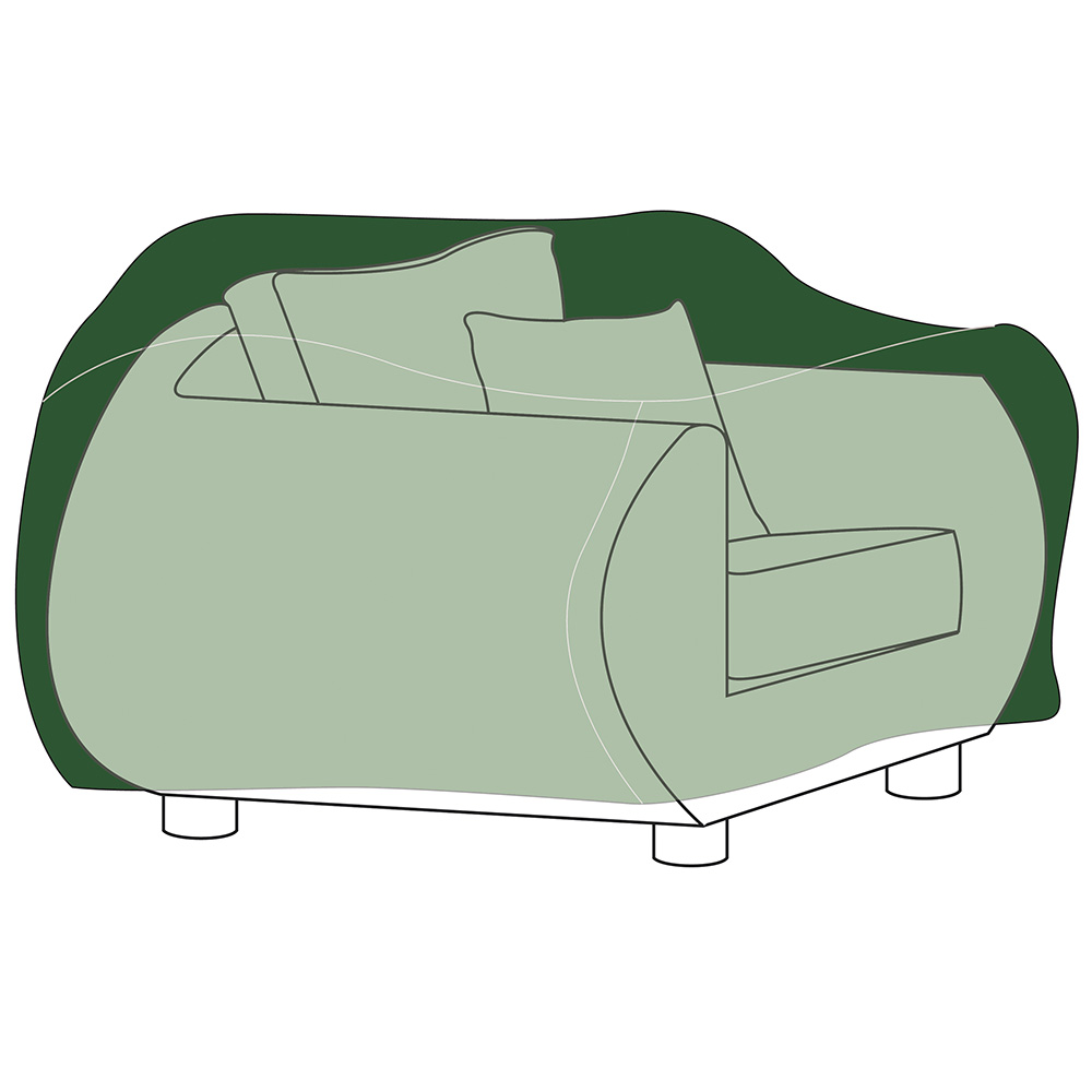FUNDA DE PROTECCIÓN CUBRE SILLÓN 130x90x70cm 240gr/m²