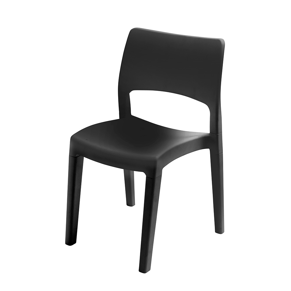 SILLA APILABLE "KLIK KLAK" ANTRACITA KLK76CAN PROGARDEN
