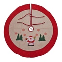 BASE DECORATIVA REDONDA PARA ARBOL NAVIDAD VINTAGE Ø90cm
