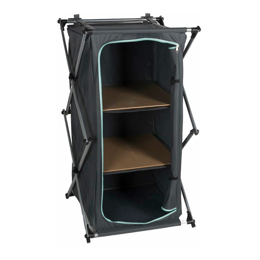 ARMARIO PARA CAMPING CON ESTANTERIAS 53x49x95cm. CAMP ACTIVE