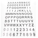 PACK 100UD LETRAS CLASICAS PARA CAJA DE MENSAJES