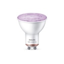 BOMBILLA LED GU10 4,7W  FULL COLORS WIFI 345lm PHILIPS WIZ