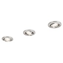 ULT. UNIDADES PACK 3 AROS EMPOTR. OSCIL. NIQUEL MATE PHILIPS