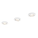 PACK 3 AROS EMPOTR. OSCIL. BLANCO PHILIPS
