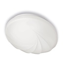 PLAFÓN INTERIOR DE LED 10W 1100lm 4000K LUZ DIA MOD. SHELL Ø25x7,3cm PHILIPS
