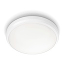 PLAFÓN INTERIOR DE LED 6W 640lm 4000K LUZ DIA. COLOR BLANCO (ESPECIAL BAÑO) Ø22x7cm PHILIPS