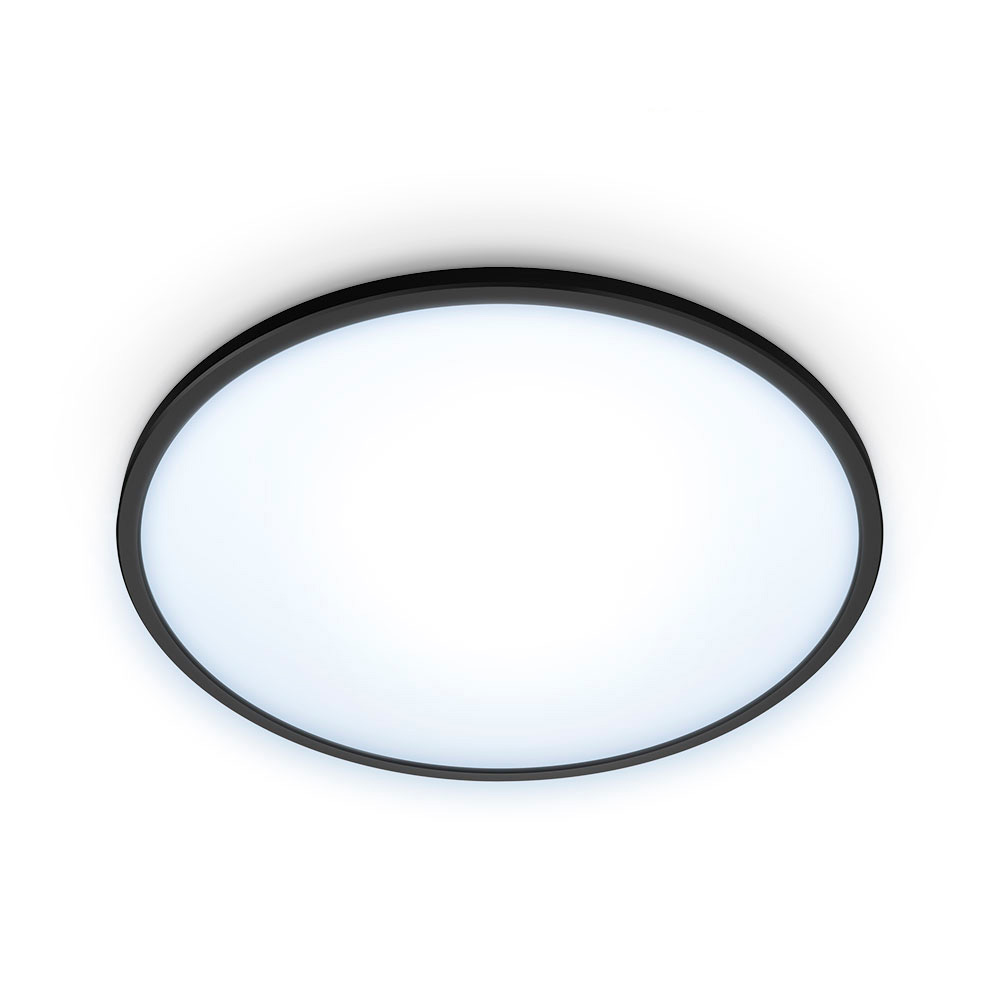 PLAFON LED WIZ 14W 1300lm Ø242mm MARCO NEGRO PHILIPS