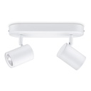 REGLETA LED 2 ELEMENTOS  WIZ 2X5W RGB 690 LM COLOR BLANCO