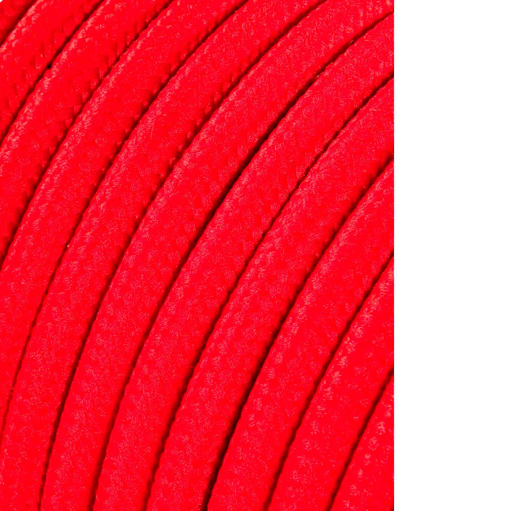 CABLE CORDON TUBULAIRE 2x0,75mm C62 ROJO 5m