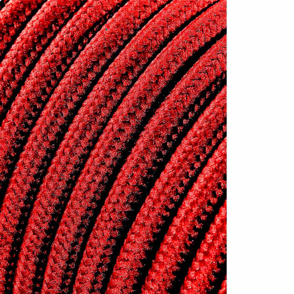 CABLE CORDON TUBULAIRE 2x0.75mm C20 MARRON 5m